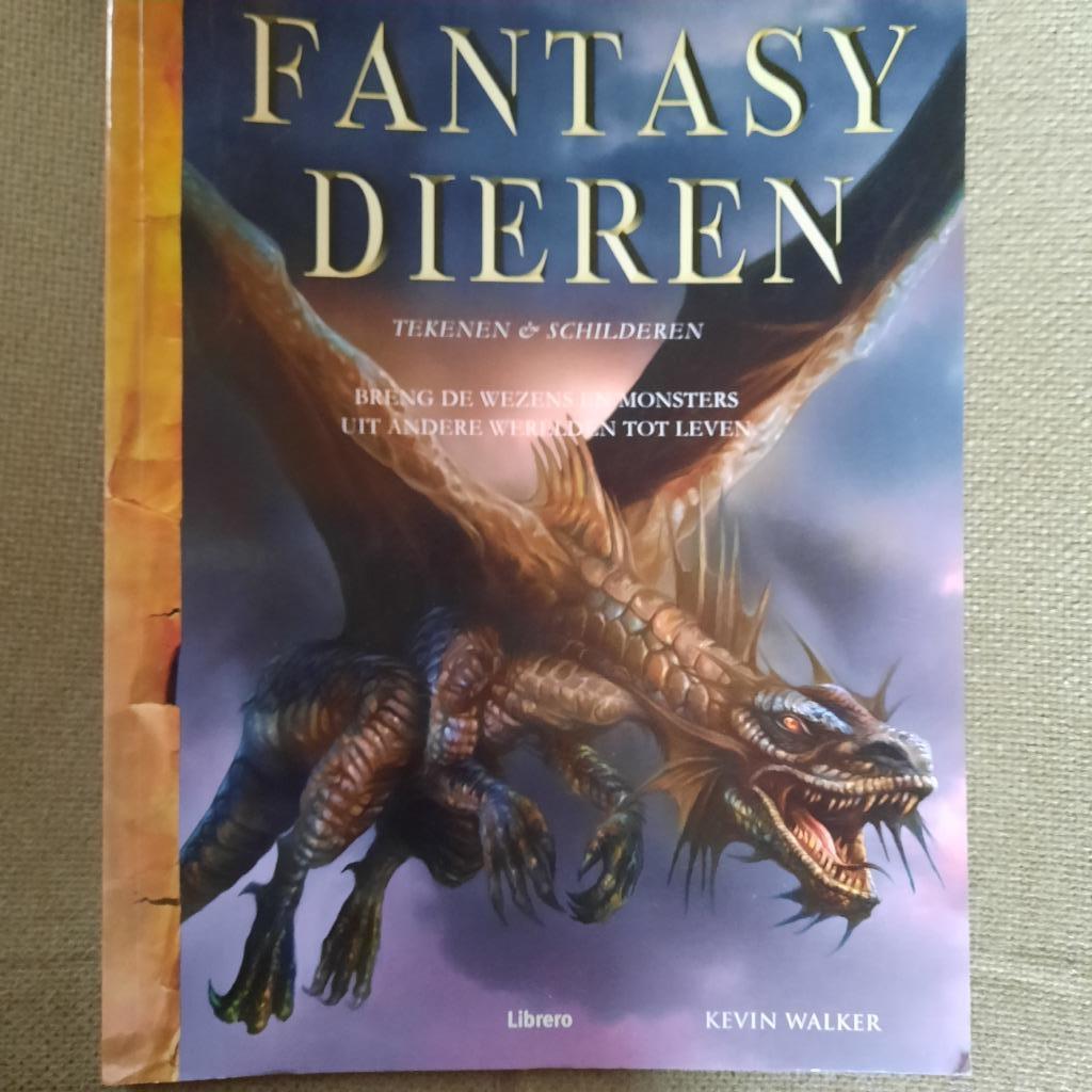FANTASY DIEREN tekenen en schilderen - Kevin Walker , Ophalen of Verzenden, Tekenen en Schilderen