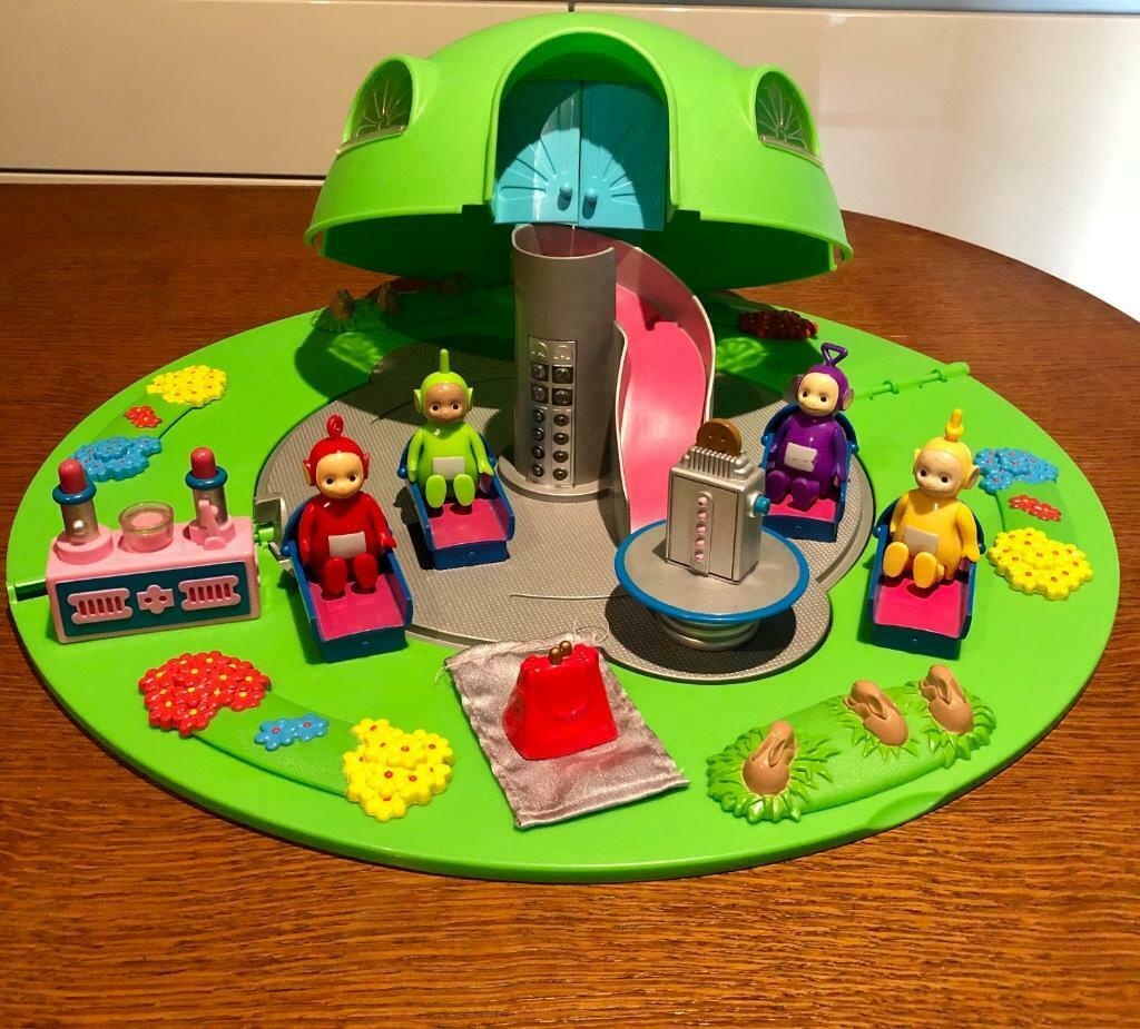 Heel leuke Tomy Teletubbies Home Hill Playset, Ophalen of Verzenden, Zo goed als nieuw