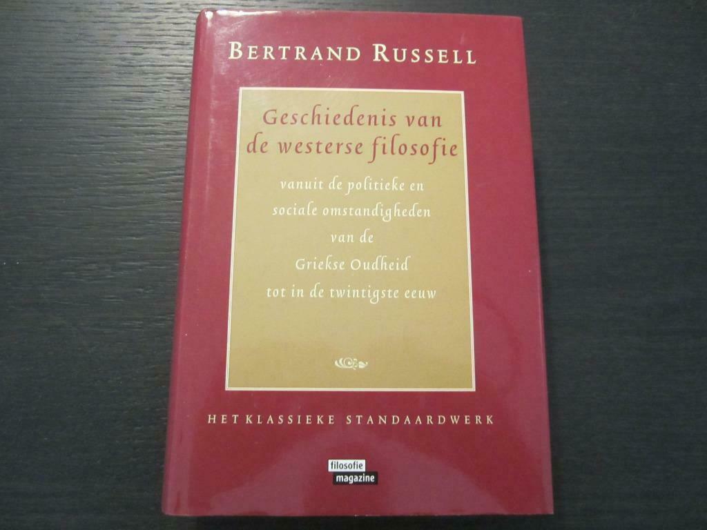 Geschiedenis van de westerse filosofie (Bertrand Russell), Boeken, Ophalen of Verzenden, Zo goed als nieuw