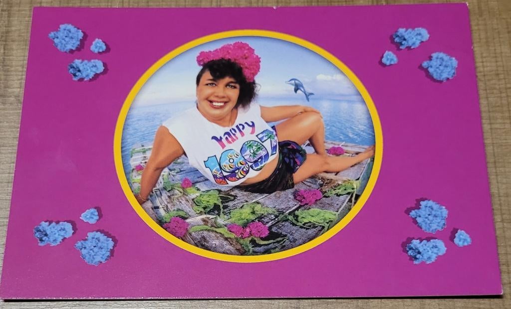 Postkaart: Happy 1997, Verzamelen, Postkaarten | Themakaarten, Ophalen of Verzenden, 1980 tot heden, Ongelopen, Feest(dag)