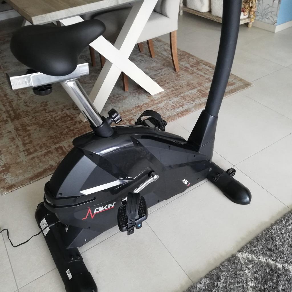 Hometrainer / ergometer - magneetfiets DKN AM-3i, Ophalen, Gebruikt, Metaal, Hometrainer