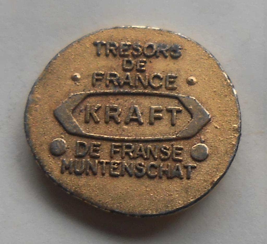 1 Kraft token - schatten van Frankrijk, Ophalen of Verzenden, Overige materialen