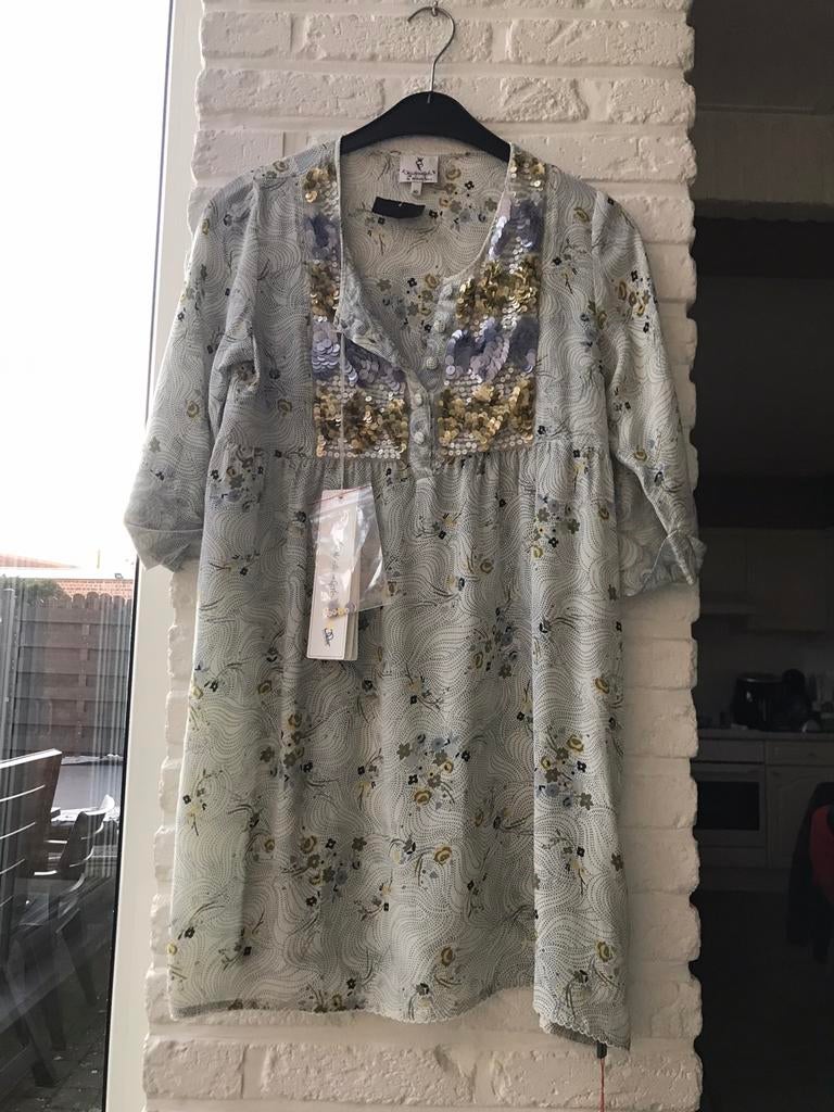 Patricia Pépé jurk maat 40, Kleding | Dames, Nieuw, Maat 38/40 (M), Wit, Boven de knie