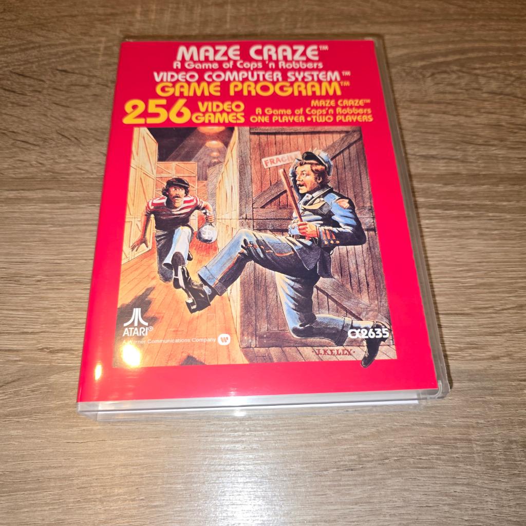Maze Craze Atari 2600 Game Case, Games en Spelcomputers, Games | Atari, Verzenden, Zo goed als nieuw, Atari 2600