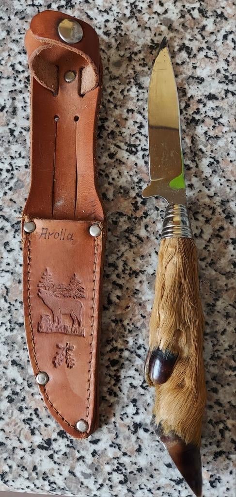 Couteau pied de biche, Enlèvement ou Envoi, Comme neuf