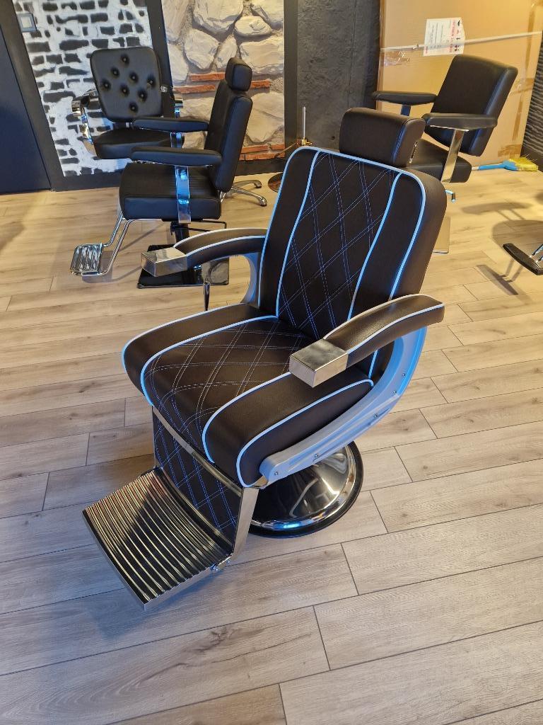 Barbierstoel Bakla bruin barber barbier stoel kappersstoel, Ophalen of Verzenden, Nieuw