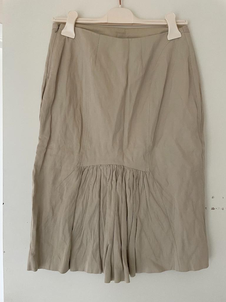 Beige rok van Natan, Beige, Maat 42/44 (L), Ophalen of Verzenden, Zo goed als nieuw