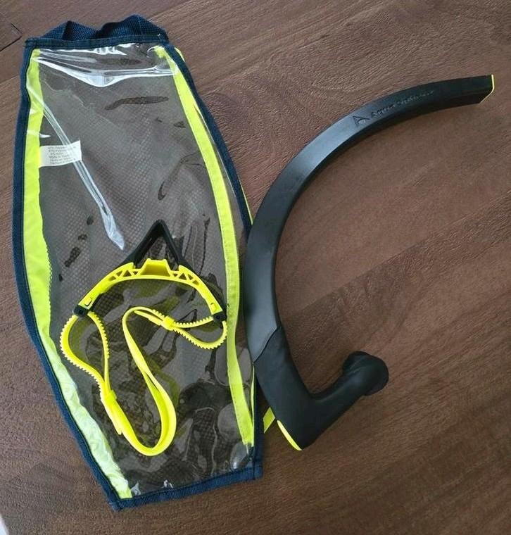 Frontale snorkel voor zwemmen, Ophalen, Snorkel