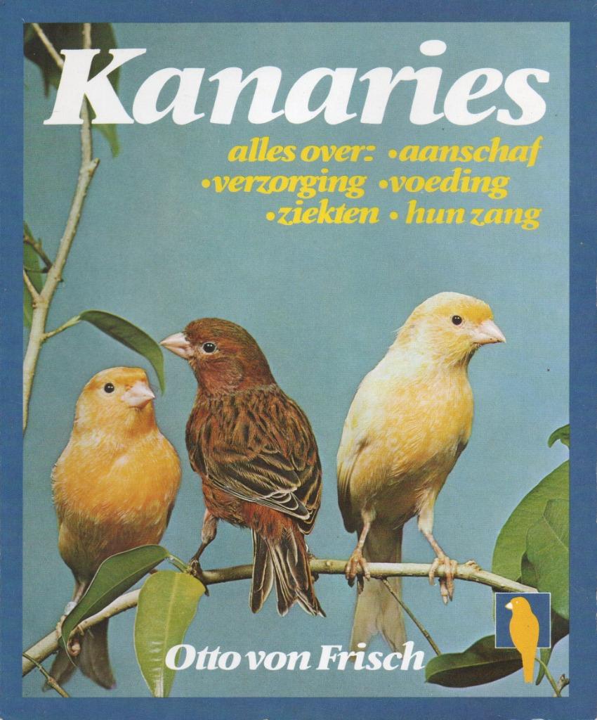 KANARIES door OTTO VON FRISCH, Enlèvement ou Envoi, Utilisé, Otto von Frisch, Oiseaux
