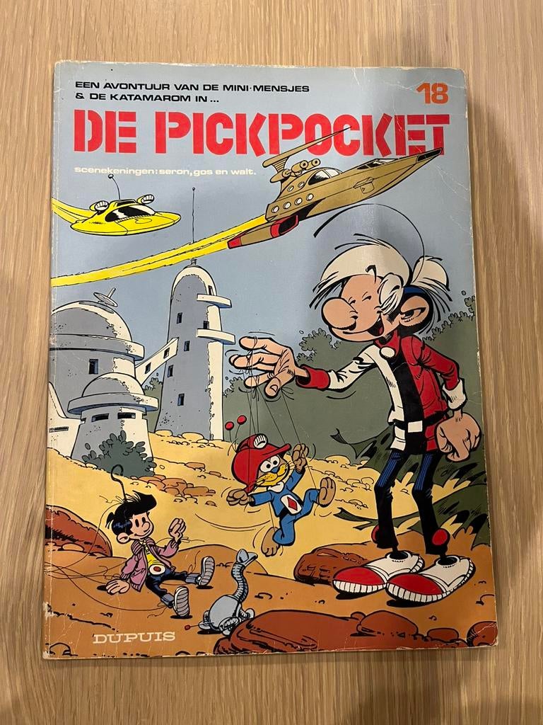 Een avontuur van de mini-mensjes & de Katamarom - 18, Boeken, Stripverhalen, Eén stripboek, Ophalen of Verzenden