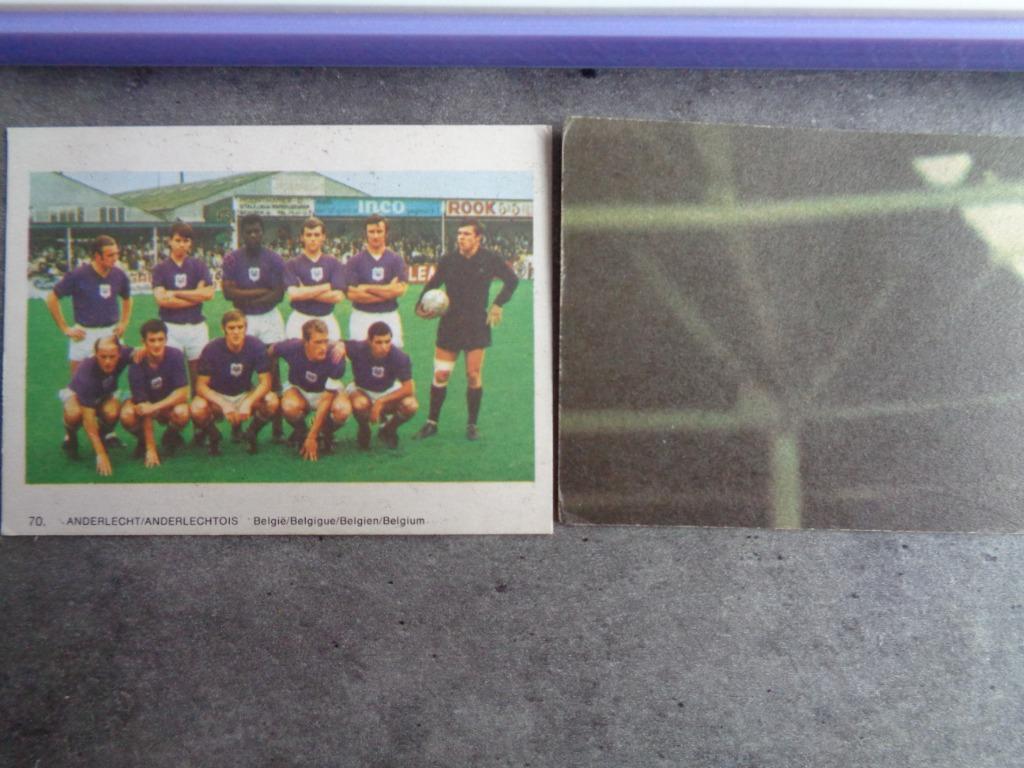 FOOT CARTE ANDERLECHT 60S SÉRIE BENFICA, Envoi