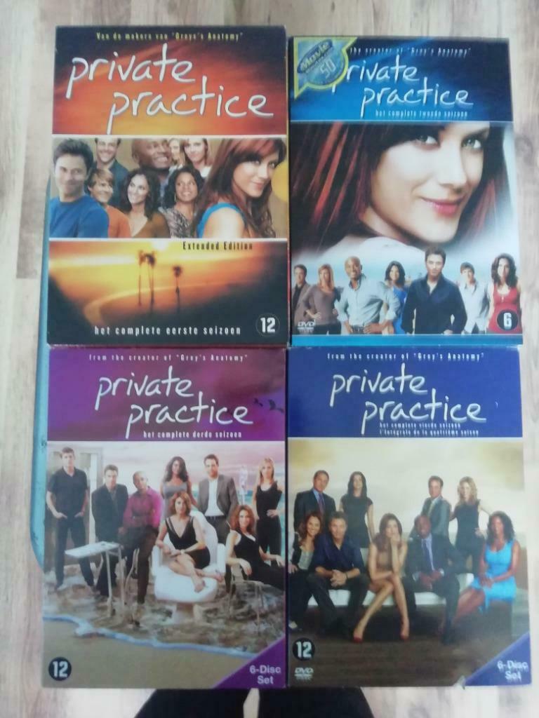 Private Practice compleet, Cd's en Dvd's, Vanaf 12 jaar, Ophalen of Verzenden, Drama, Boxset