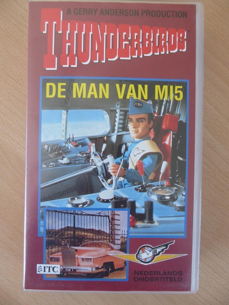 THUNDERBIRDS : DE MAN VAN MI5 (VHS TAPE), Alle leeftijden, Kinderprogramma's en -films, Ophalen of Verzenden, Zo goed als nieuw
