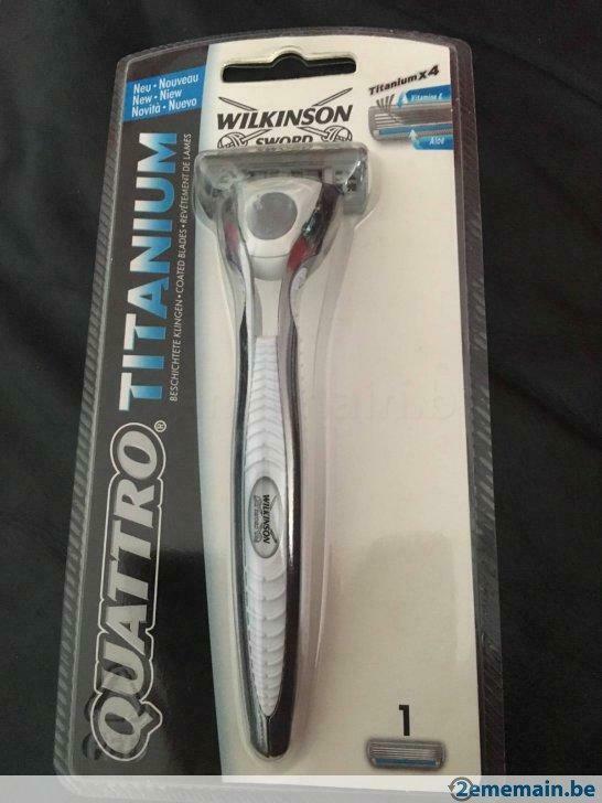 Rasoir Wilkinson Quattro Titanium (neuf), Neuf