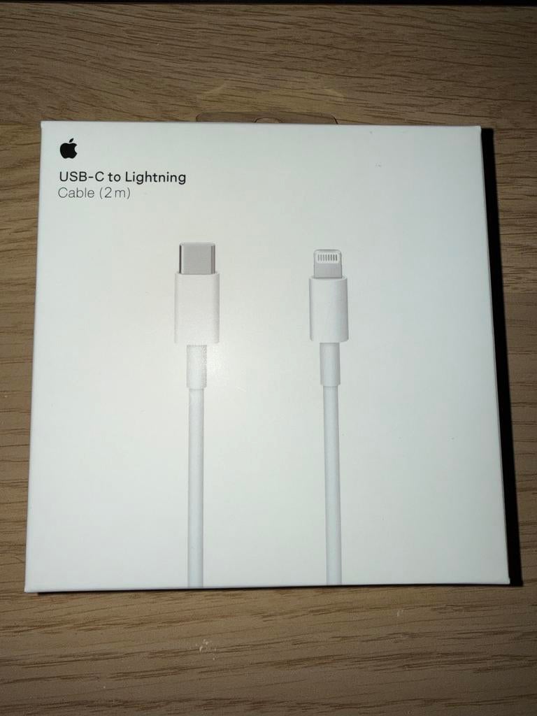 Apple USB-C vers Lightning 2 M nouveau, Enlèvement ou Envoi, Neuf, Apple iPhone