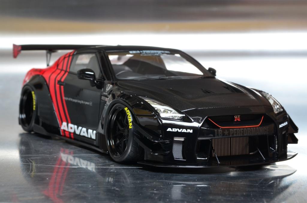 1/18 Nissan GT-R (R35) LB Works ADVAN Ignition, Enlèvement ou Envoi, Comme neuf, Voiture, Autres marques