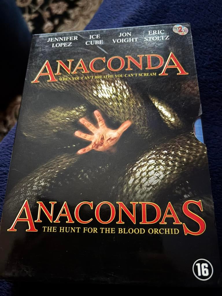 Anaconda 2 dvds, Ophalen of Verzenden, Zo goed als nieuw