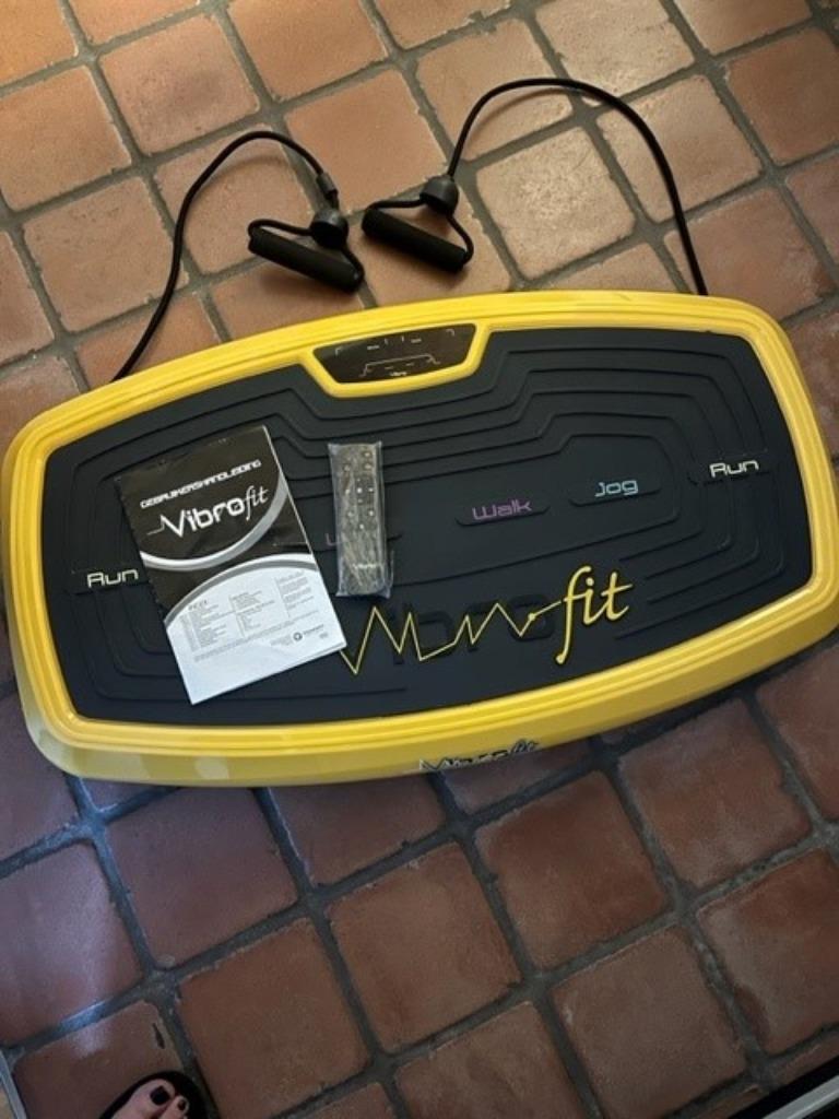 Vibrofit Trilplaat, Enlèvement, Comme neuf, Plaque vibrante