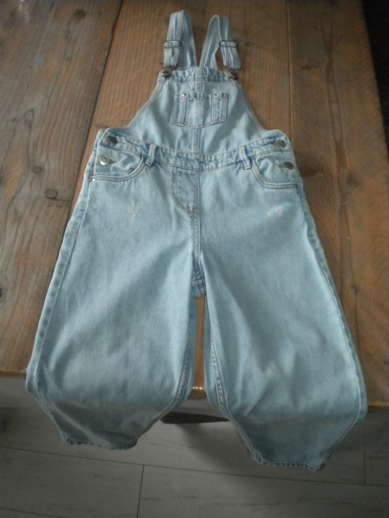 Leuke jeanssalopette van #Like Me maat 128., Kinderen en Baby's, Ophalen of Verzenden, Gebruikt, Meisje, Broek