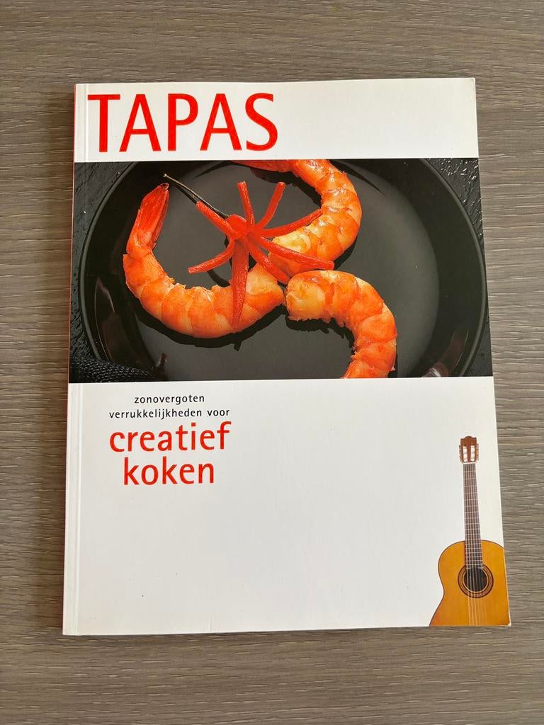 Tapas , creatief koken, Boeken, Kookboeken, Spanje, Tapas, Hapjes en Dim Sum, Ophalen of Verzenden, Zo goed als nieuw