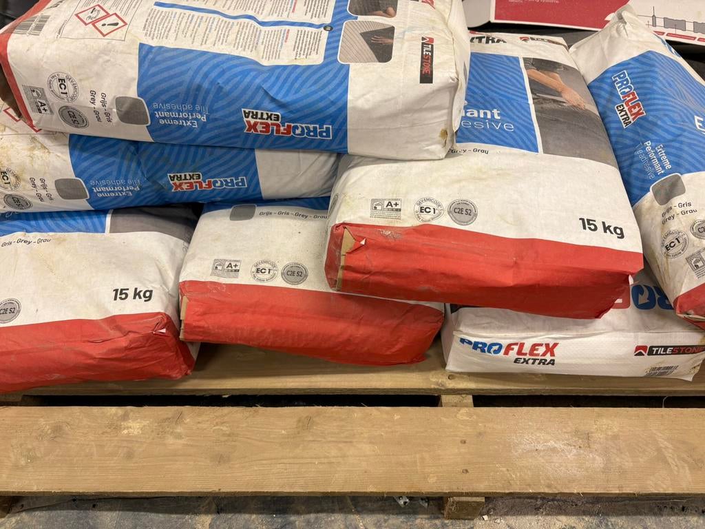 Tegellijm ProFlex Grijs 15kg, Ophalen, Zo goed als nieuw