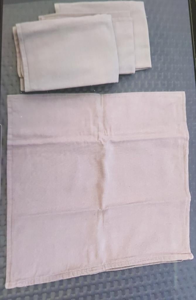 3 housses de coussins grises 45cm sur 45cm, Enlèvement ou Envoi, Comme neuf