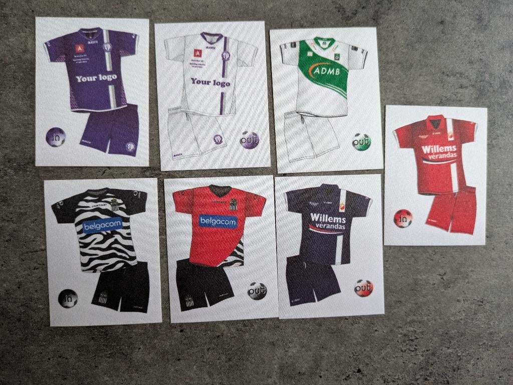 Kit autocollant PANINI FOOTBALL 2013, 7 pièces de foot rares, Envoi, Neuf