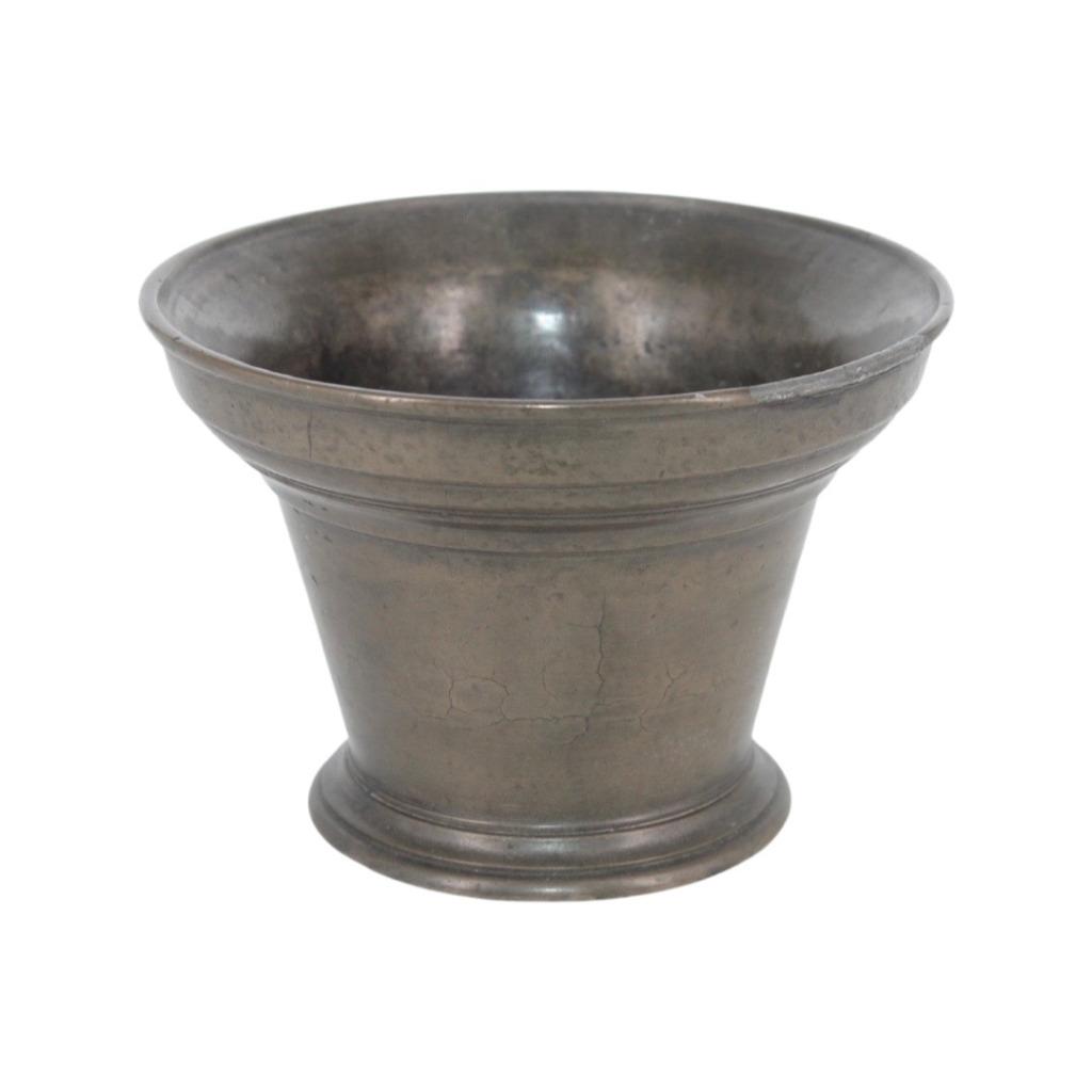 Antieke bronzen vijzel — Prachtig verzamelobject, Ophalen of Verzenden, Brons