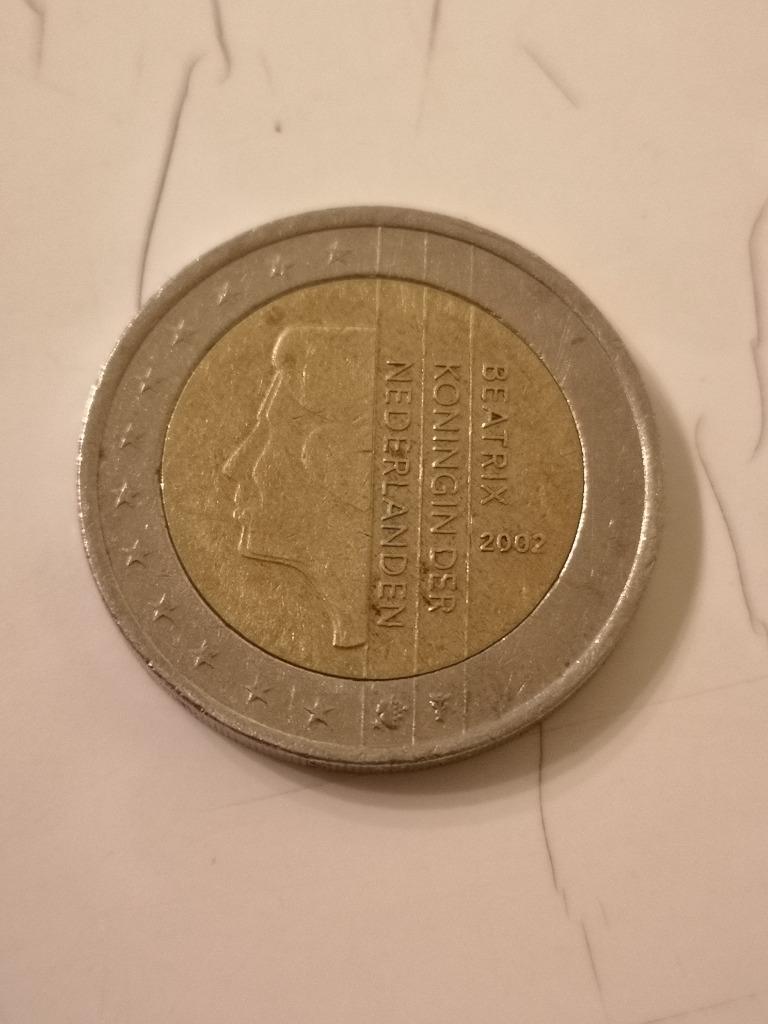 Pièce de 2 euros Pays-Bas 2002 Beatrix, Enlèvement ou Envoi, Monnaie en vrac