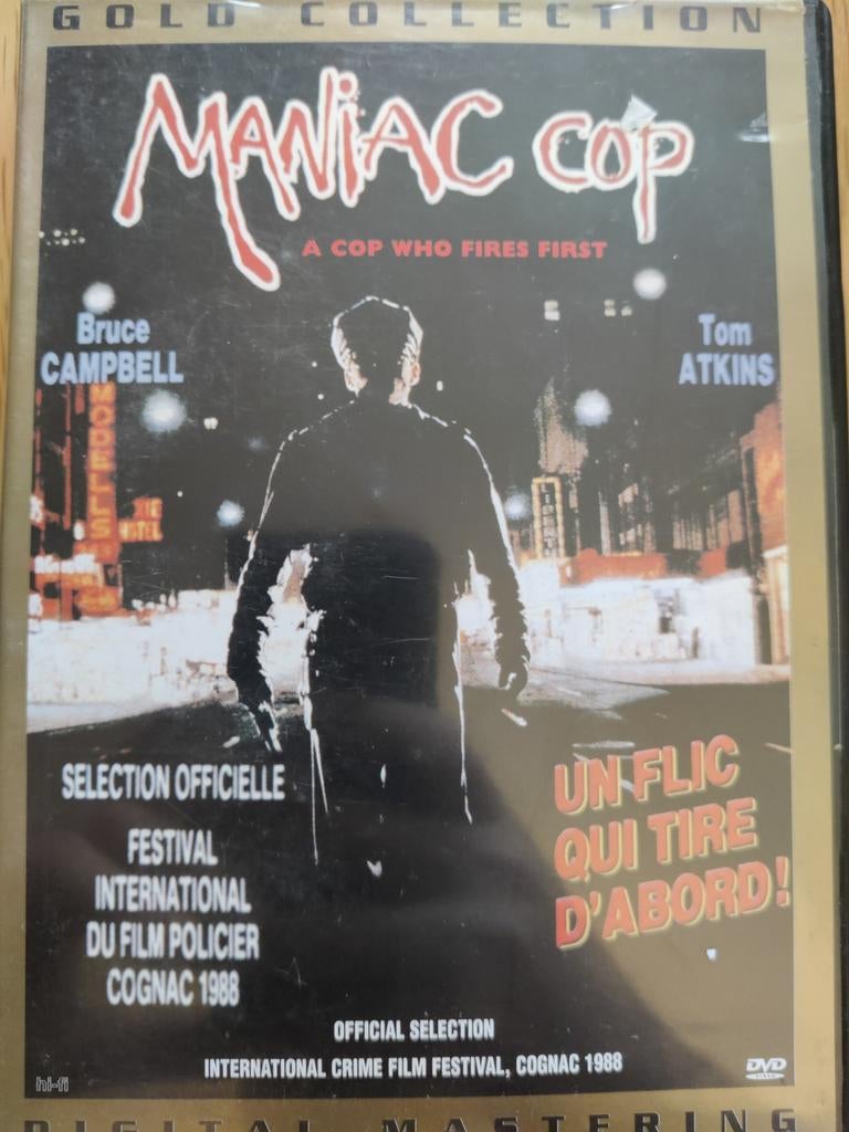 Maniac Cop (1988) (Bruce Campbell) Zeldzaam! DVD, Enlèvement ou Envoi