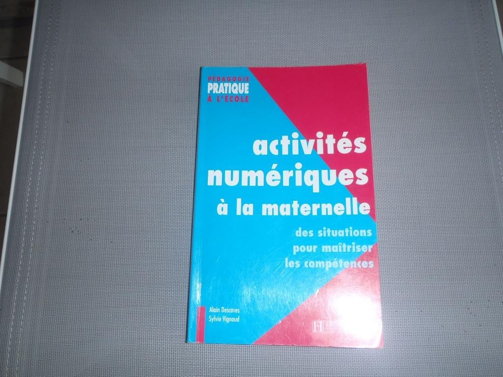 Livre activités numériques à la maternelle, Enlèvement ou Envoi, Comme neuf, Autres niveaux