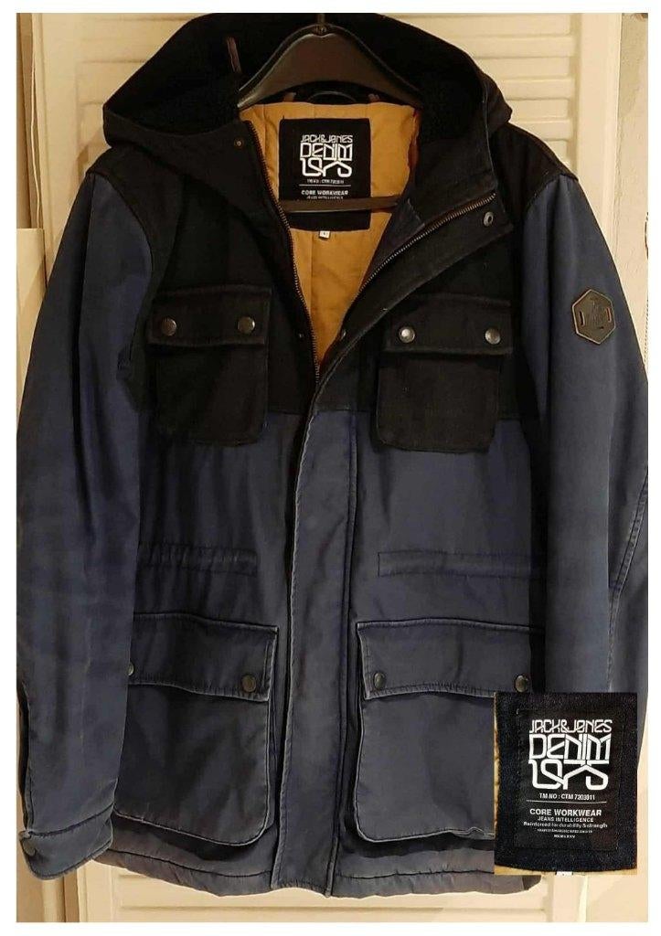 winterjas JACK&JONES, Kleding | Heren, Jassen | Winter, Ophalen, Zo goed als nieuw, Maat 52/54 (L), Jack&Jones