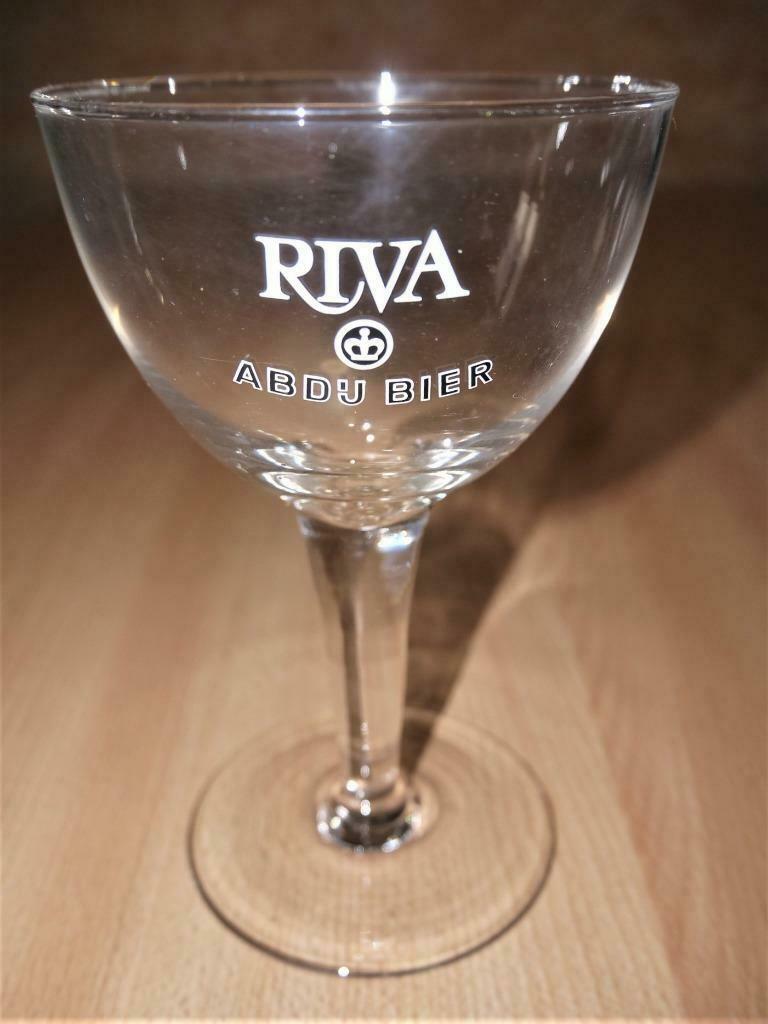 Riva abdij bier glas, Verzamelen, Ophalen of Verzenden, Nieuw, Bierglas