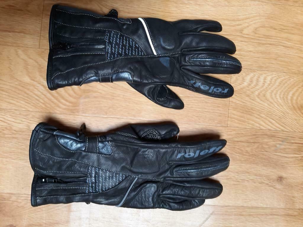 Handschoen Roleff vrouw maat M, Motoren, Kleding | Motorkleding, Ophalen, Tweedehands, Handschoenen, Roleff