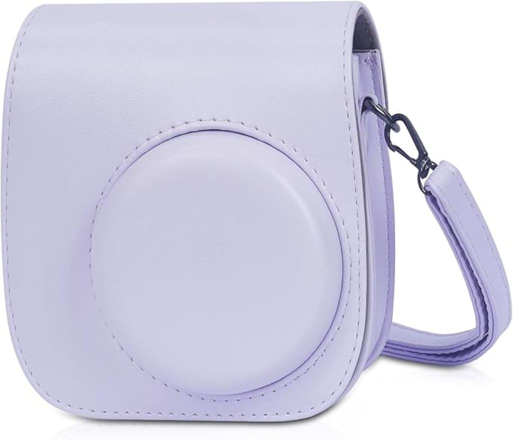 Étui en cuir pour appareil photo Instax Mini 12/Mini 11, Audio, Tv en Foto, Fotocamera's Analoog, Nieuw, Ophalen of Verzenden