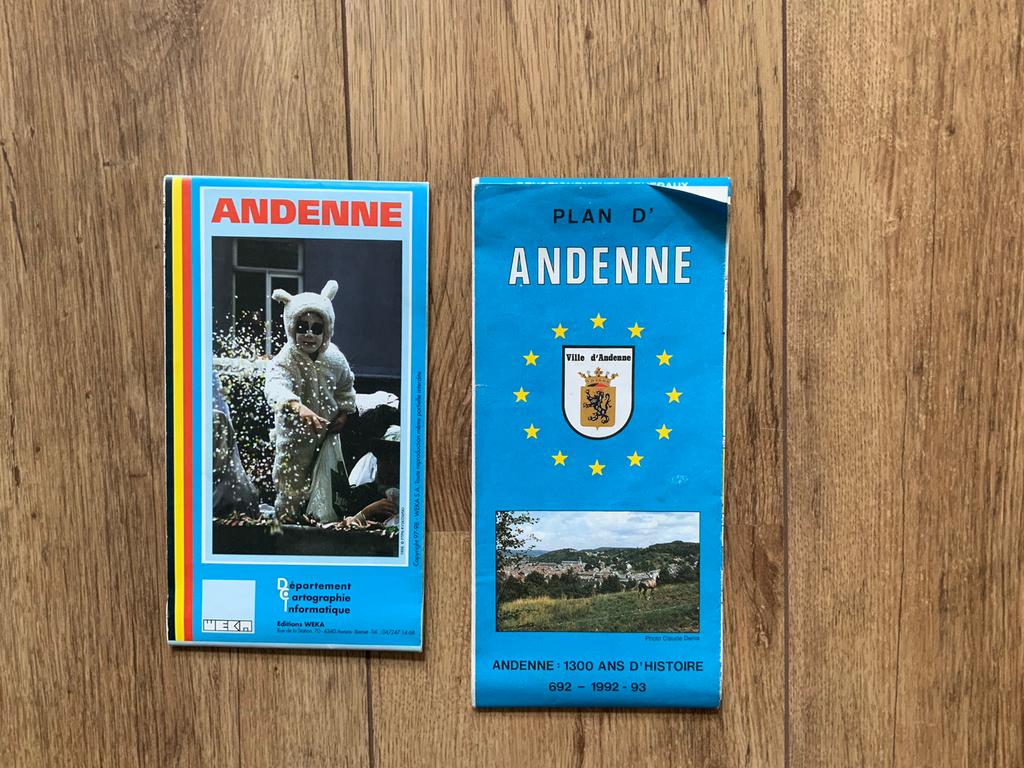 Plan d'Andenne, Livres, Enlèvement ou Envoi, Comme neuf