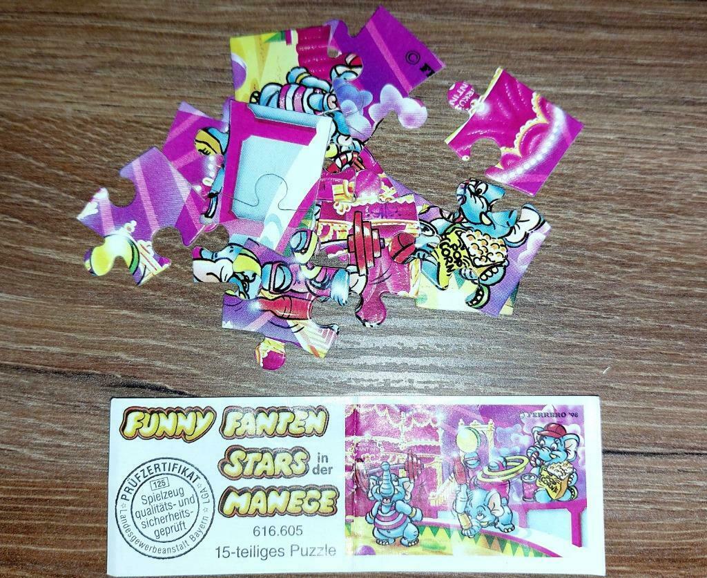 Puzzle Funny Fanten Stars Manege 616.605, Collections, Enlèvement ou Envoi, Neuf, Autres types