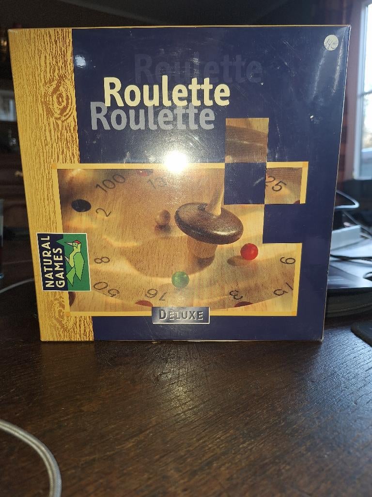 ROULETTE BOIS NATURAL GAMES, Enlèvement ou Envoi, Neuf, TOY COMPANY