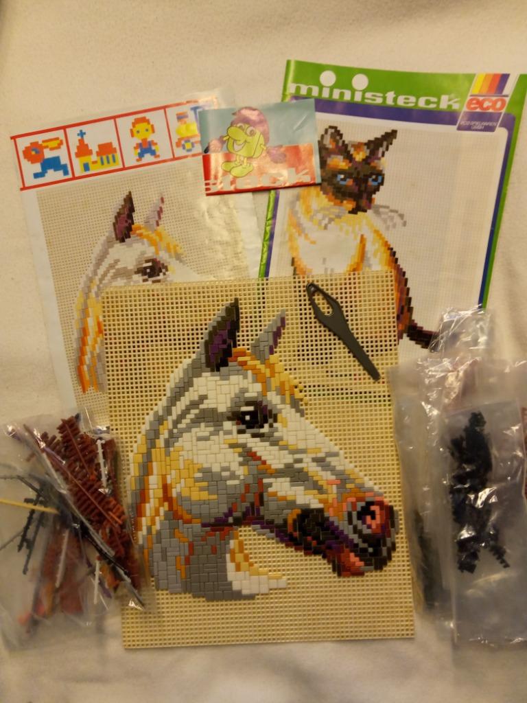 MINISTECK 942000 VINTAGE 80's 100% COMPLET DERBY, Hobby en Vrije tijd, Ministeck, Ophalen of Verzenden, Gebruikt