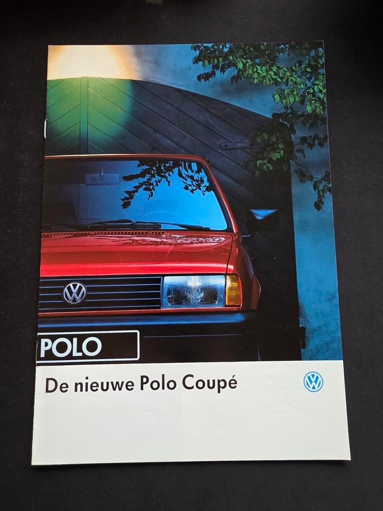 Brochure de la Volkswagen Polo Coupé 1990, Livres, Autos | Brochures & Magazines, Enlèvement ou Envoi, Volkswagen
