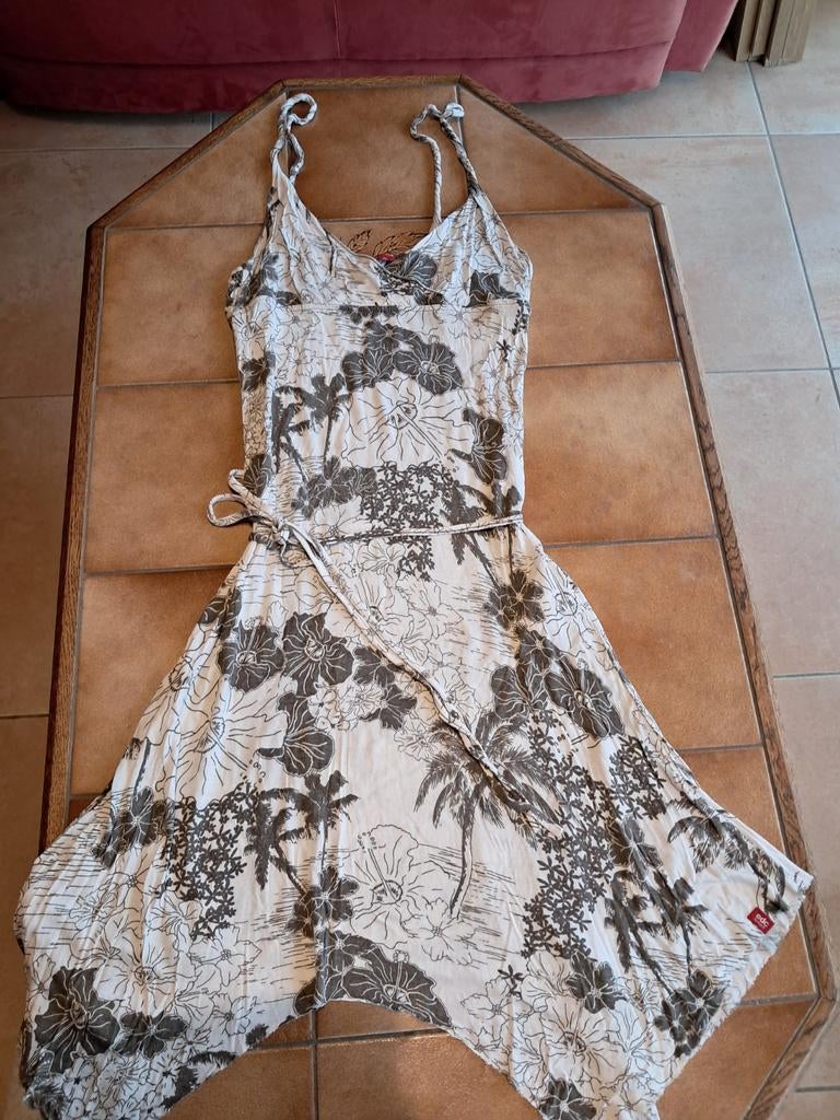Asymmetrische jurk van Edc by Esprit M, Maat 38/40 (M), Wit, Ophalen of Verzenden, Zo goed als nieuw