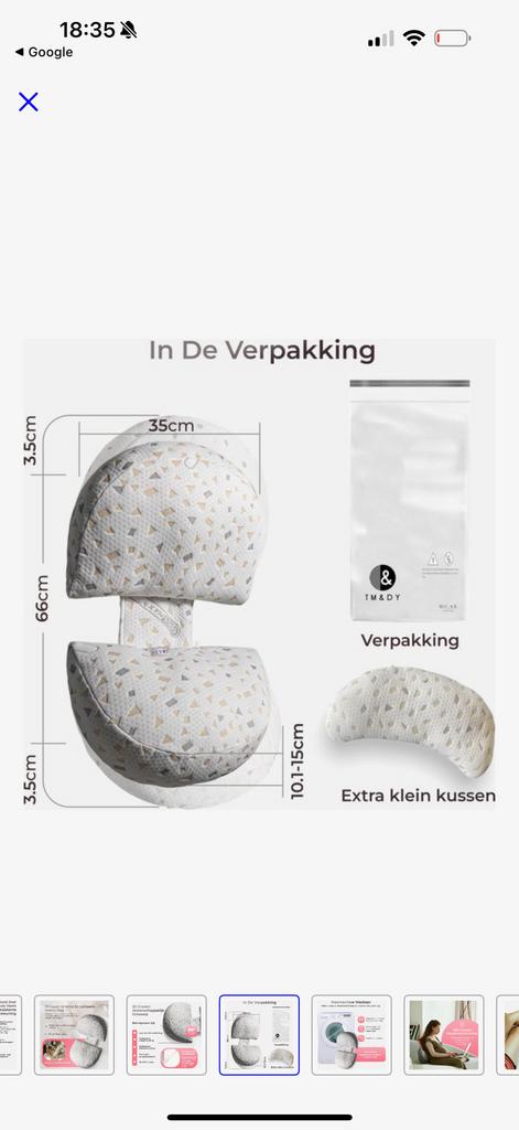 Zwangerschapskussen tm&dy, Ophalen, Nieuw