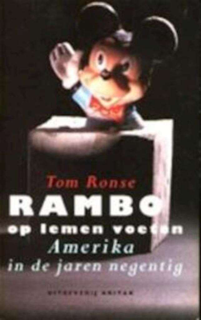 Rambo Amerika op lemen voeten / Tom Ronse, Boeken, Ophalen of Verzenden, Zo goed als nieuw