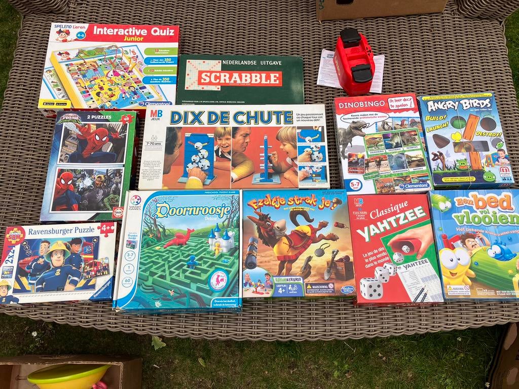 Gezelschapsspellen en puzzels, Hobby en Vrije tijd, Ophalen of Verzenden, Zo goed als nieuw