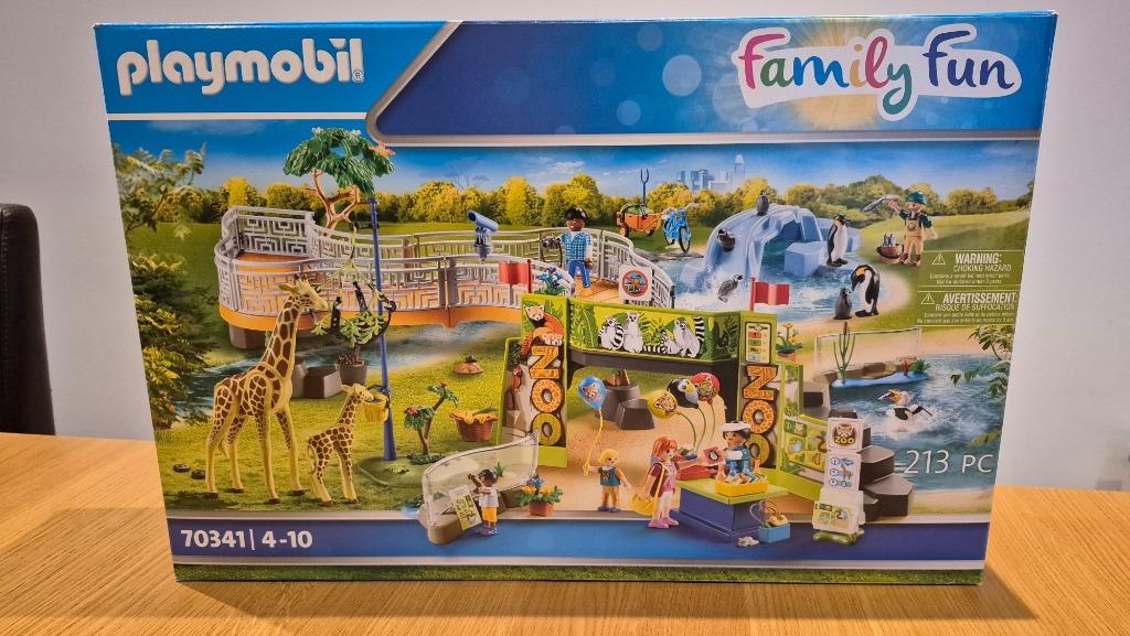 Playmobil Family Fun Dierenpark/Zoo 70431, Ophalen, Zo goed als nieuw, Complete set