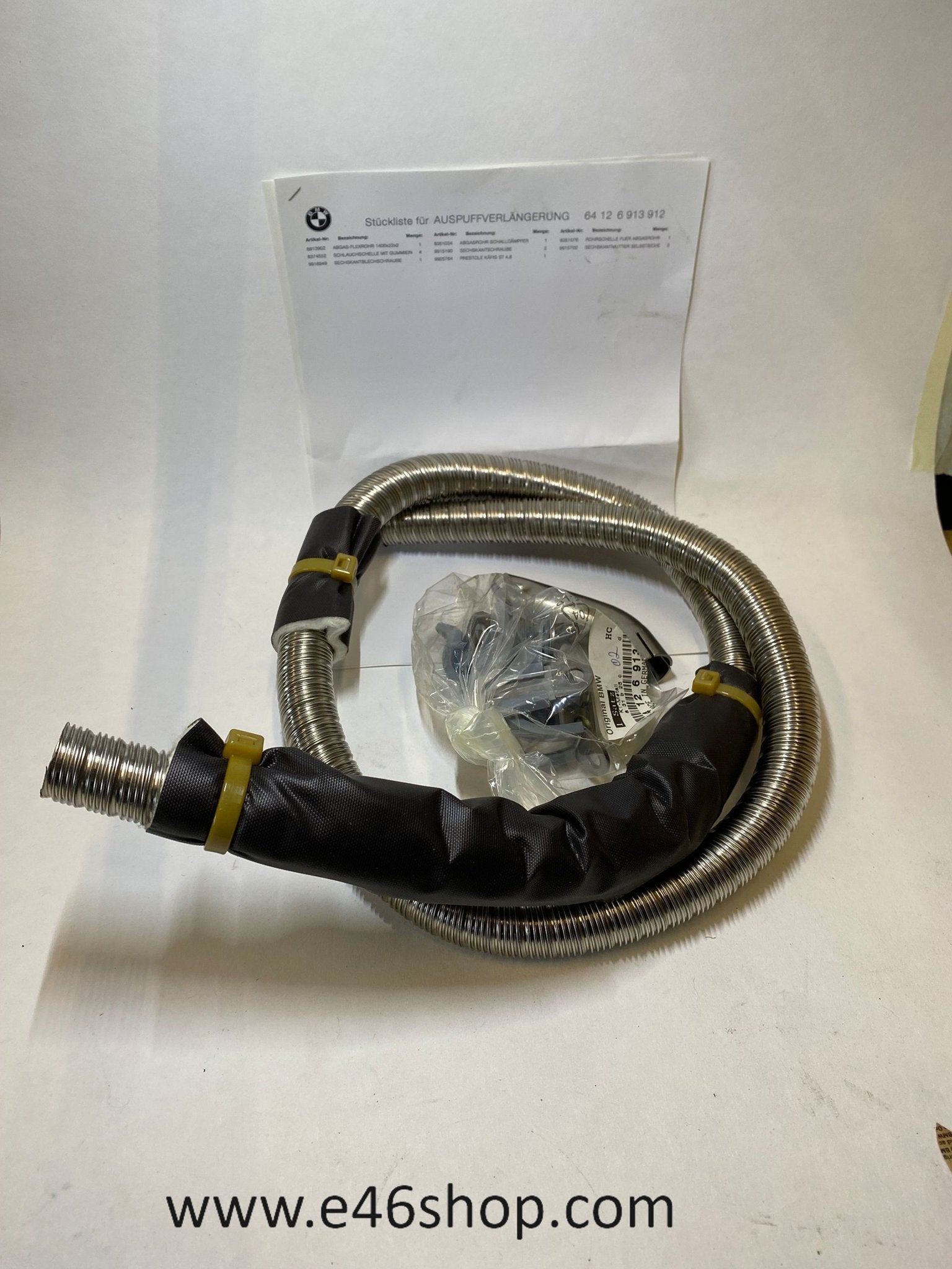 EXTRA UITLAAT STANDKACHEL BMW E46 OE 64126913912, -, -, Nieuw, Ophalen of Verzenden