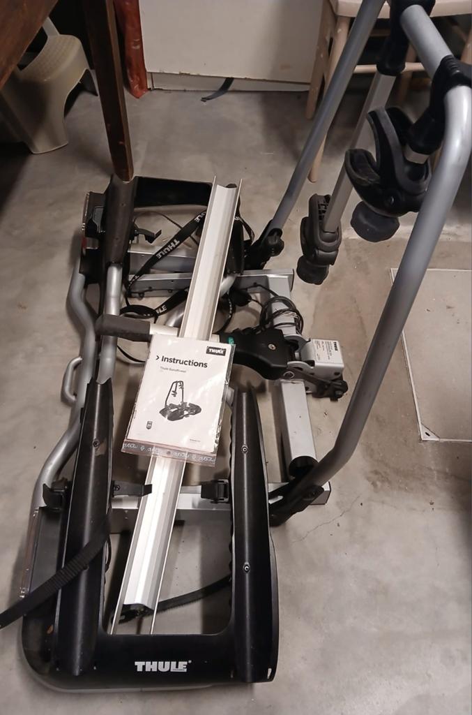 Thule Europower 916 + Ramp 9152, Auto diversen, Fietsendragers, Ophalen, 2 fietsen, Nieuw, Elektrische fiets