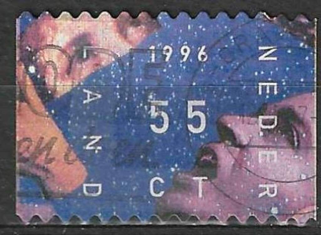 Pays-Bas 1996 - Yvert 1564 - Timbres de Noël (ST), Timbres & Monnaies, Timbres | Pays-Bas, Envoi, Affranchi