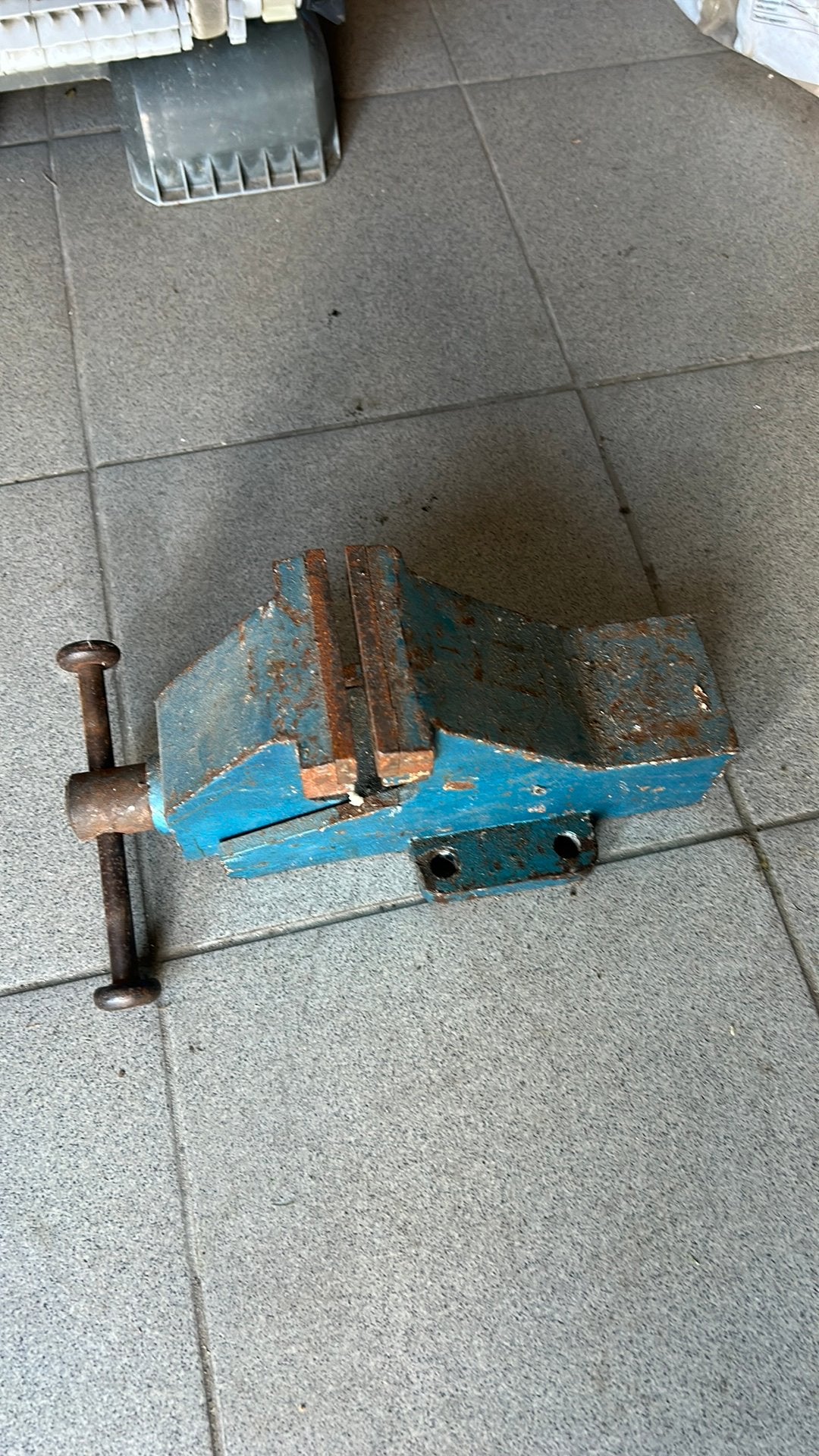 Bankschroef, Enlèvement, Comme neuf