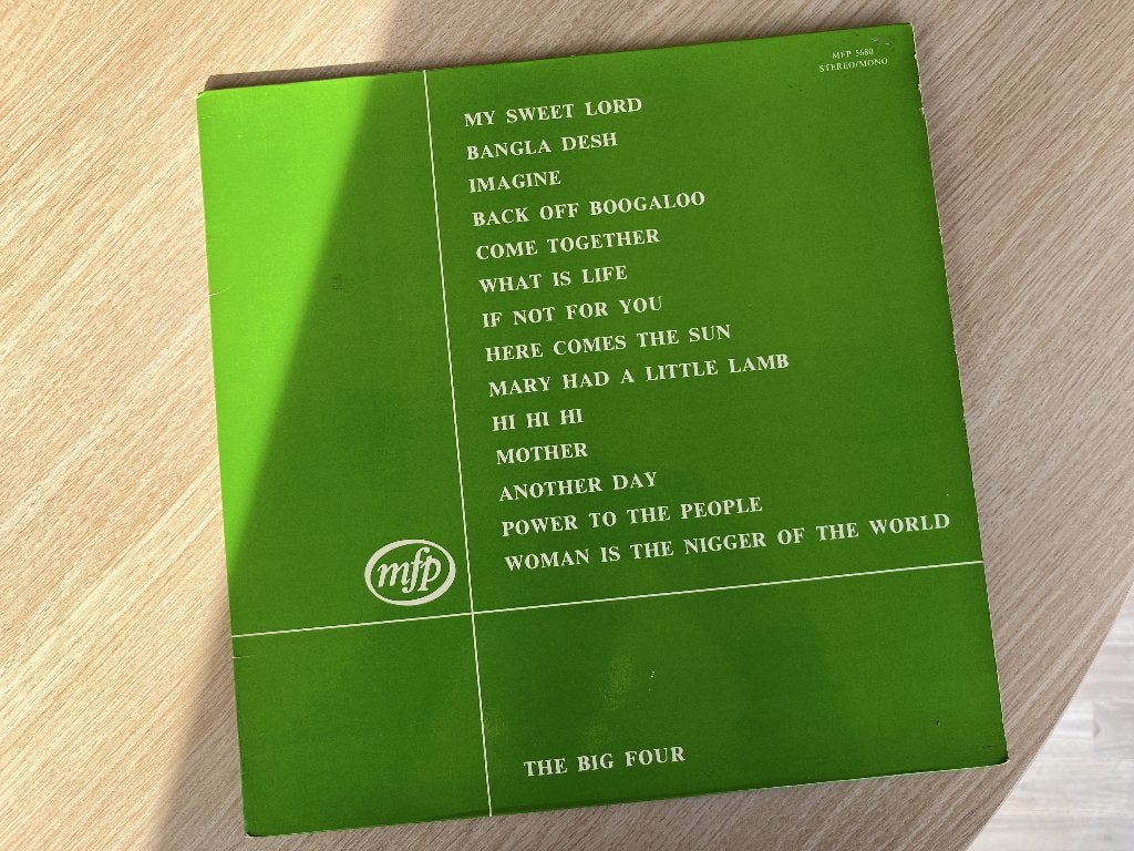 The Big Four - Beatles Party, CD & DVD, Enlèvement ou Envoi, Pop, Utilisé, LP
